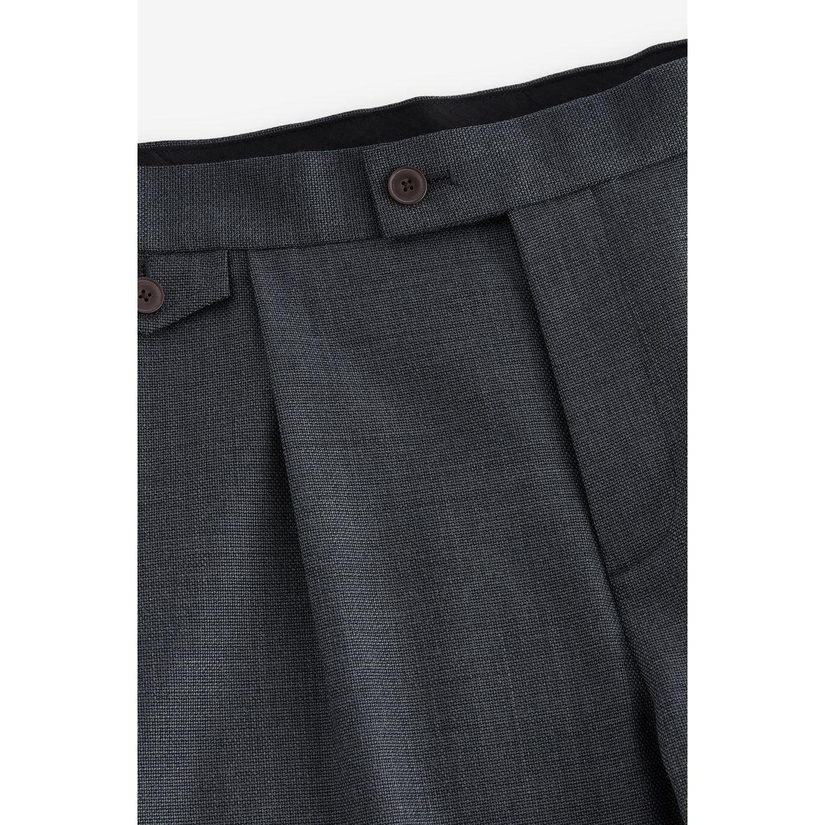Pantalon avec réglage latéral bleu marine, NEXT