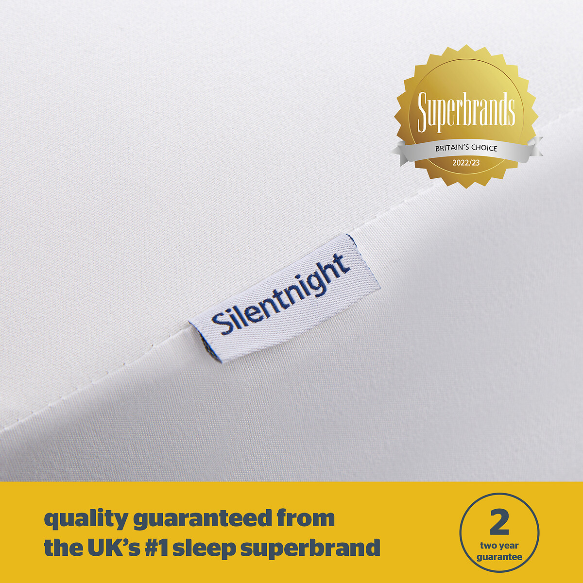 Healthy Growth Waterproof Mattress Protector white, SILENTNIGHT