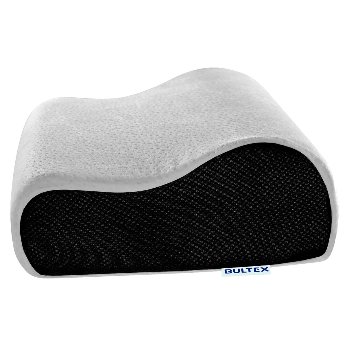 Oreiller ergonomique à mémoire de forme (lot de 2) blanc, BULTEX