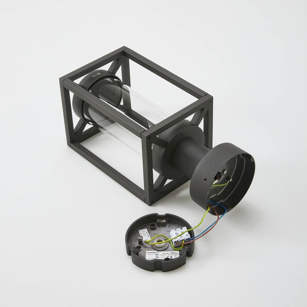 Luminaire extérieur en aluminium moderne anthracite, LUCANDE