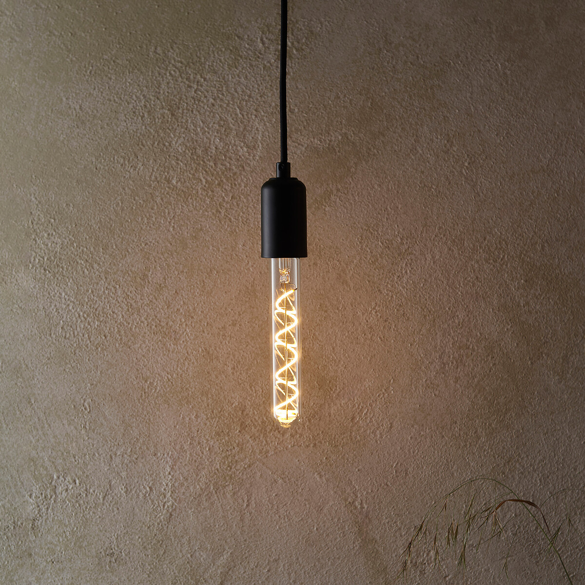 Spindle E27 4W LED Tubular Bulb in Warm White transparent, ÉDITÉ