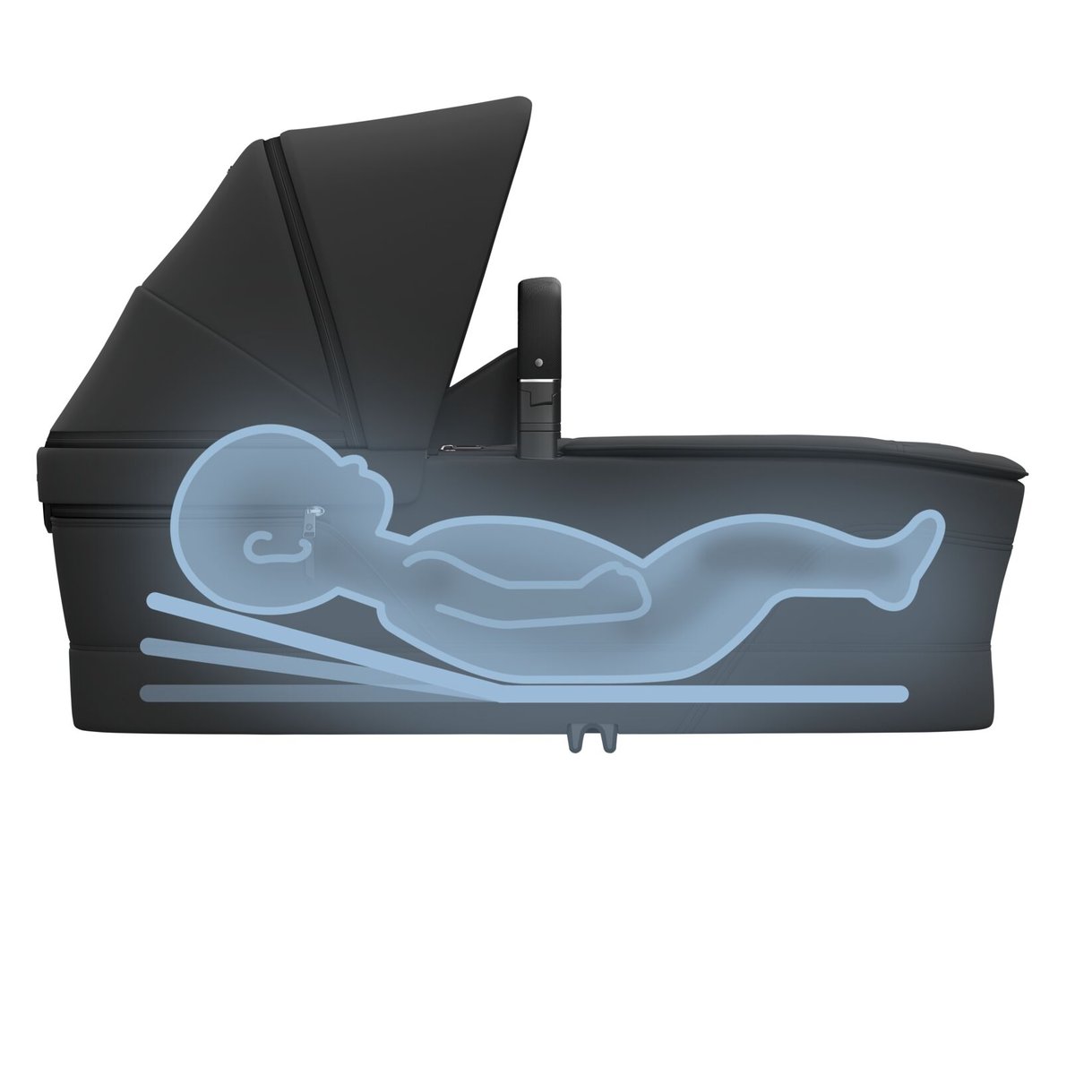 Maxi-Cosi Nacelle Pliable Cabin Cot black onyx, MAXI COSI