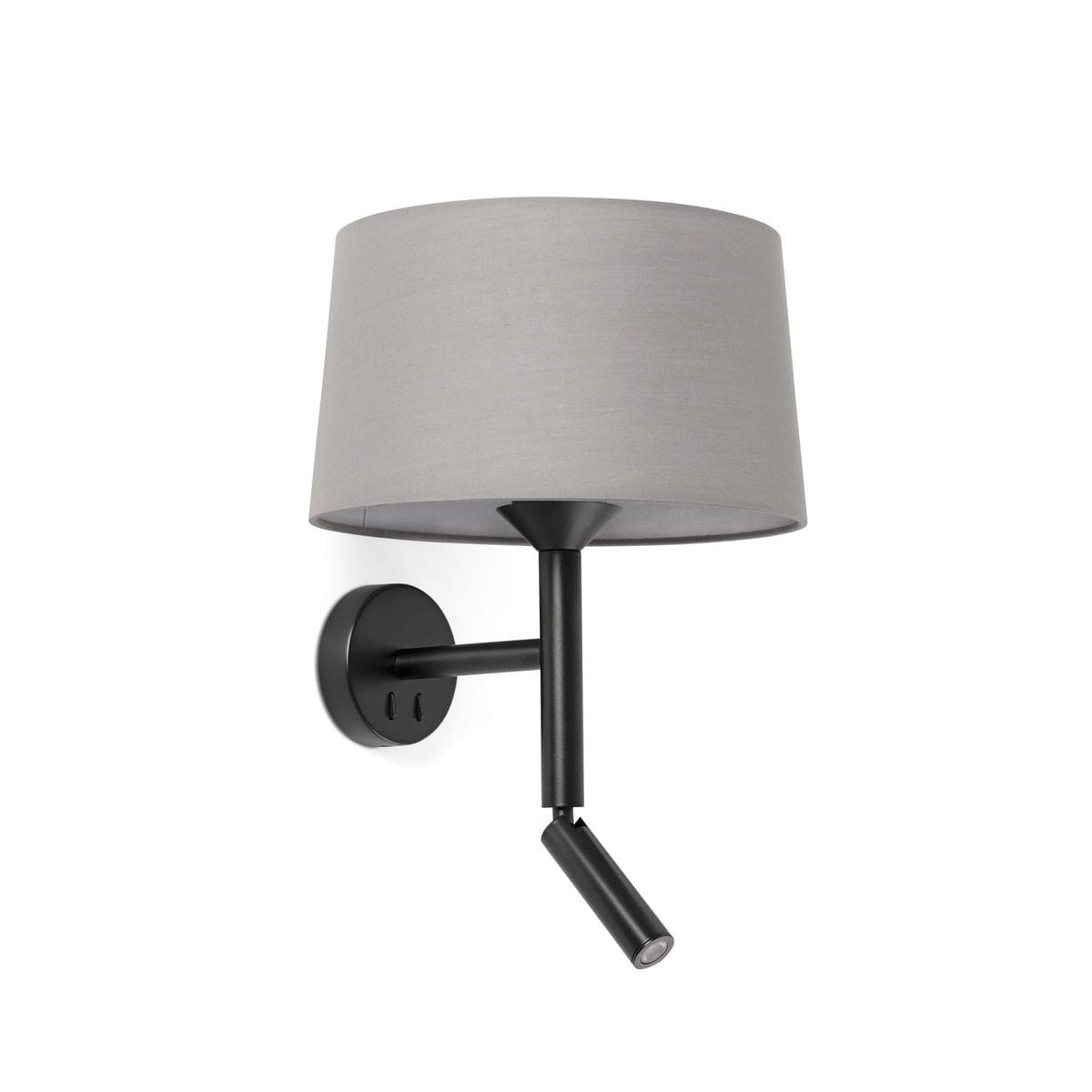 Applique WINDSOR noir, FARO