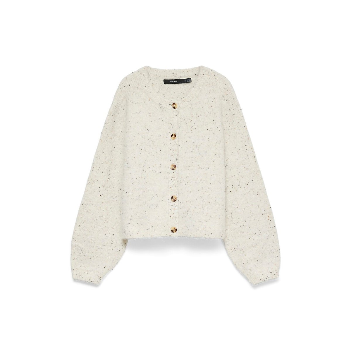 Gilet en grosse maille, ecru, VERO MODA