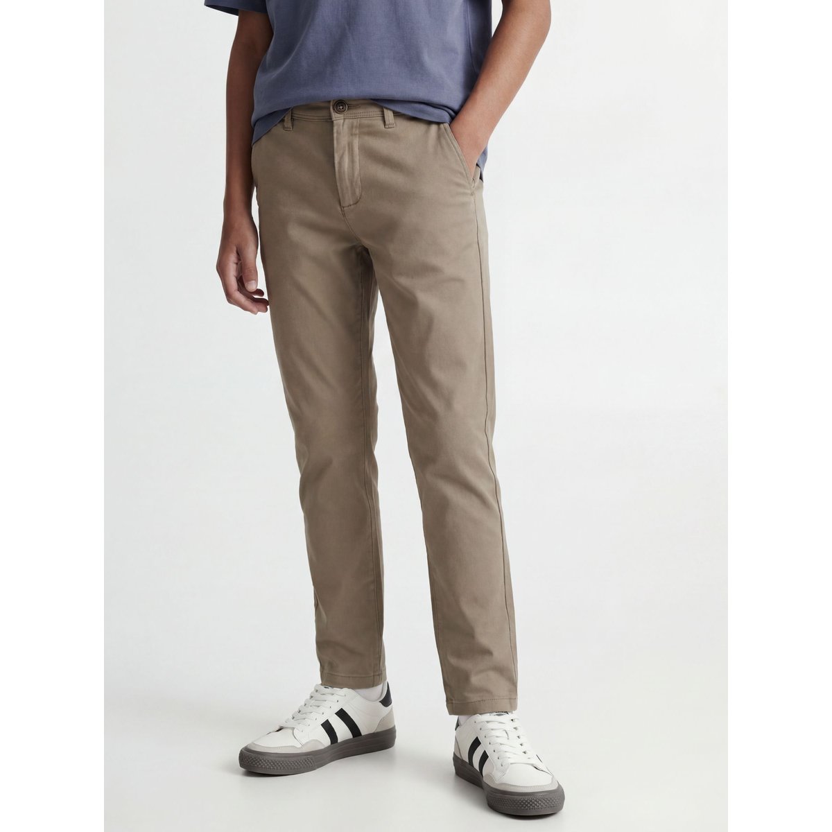 Pantalon Chino 10 - 16 Ans beige, JACK & JONES JUNIOR
