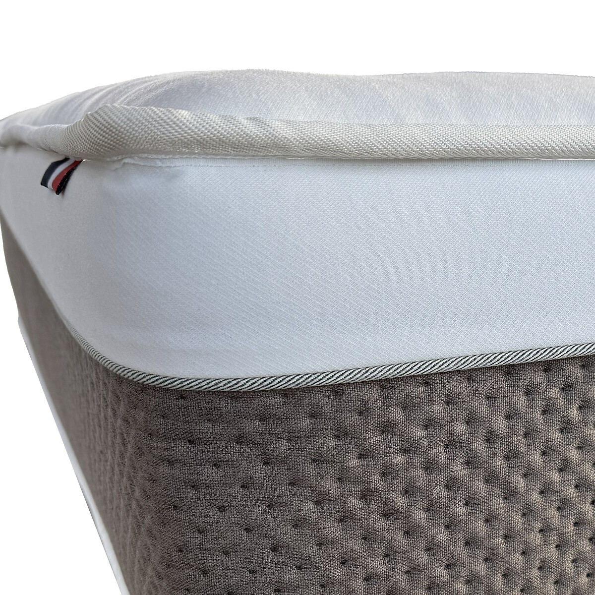 Premium Firm Support 1326 Spring Hybrid Mattress Set with Bed Base taupe, LA REDOUTE INTERIEURS