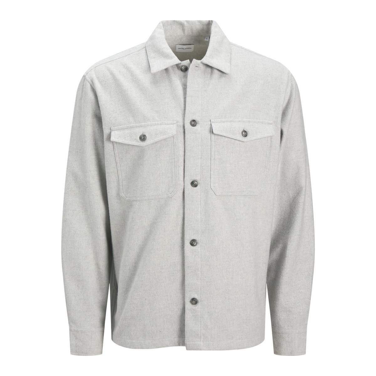 Surchemise light grey melange 1, JACK & JONES