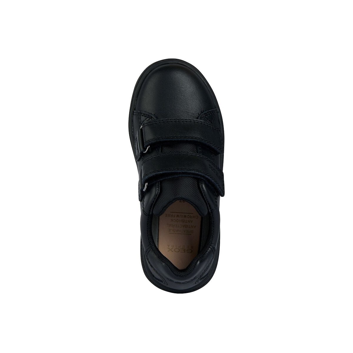 Zapatillas transpirables con velcro, THELEVEN negro, GEOX