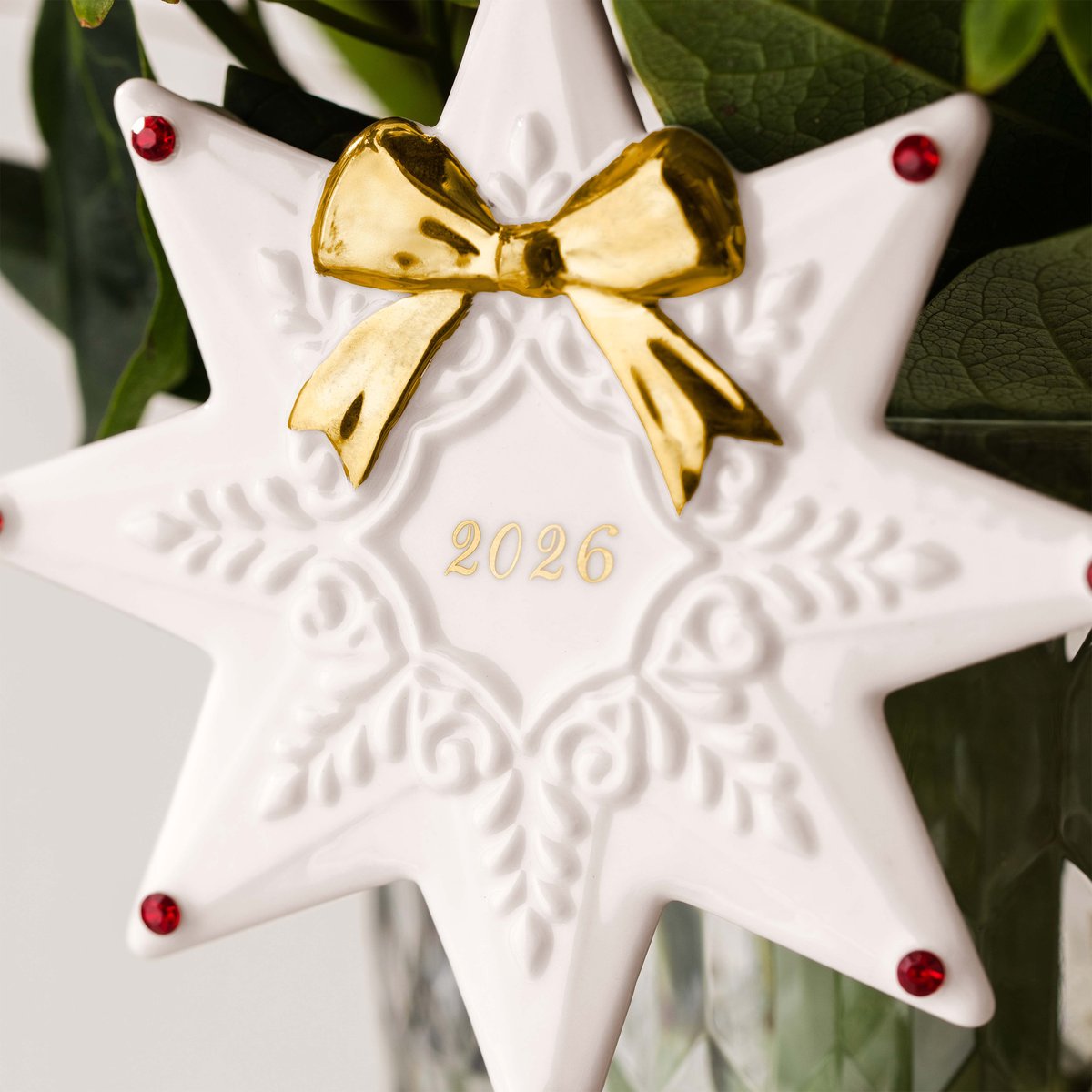Ornement Étoile 2026 CHRISTMAS CLASSICS couleur unique, VILLEROY & BOCH