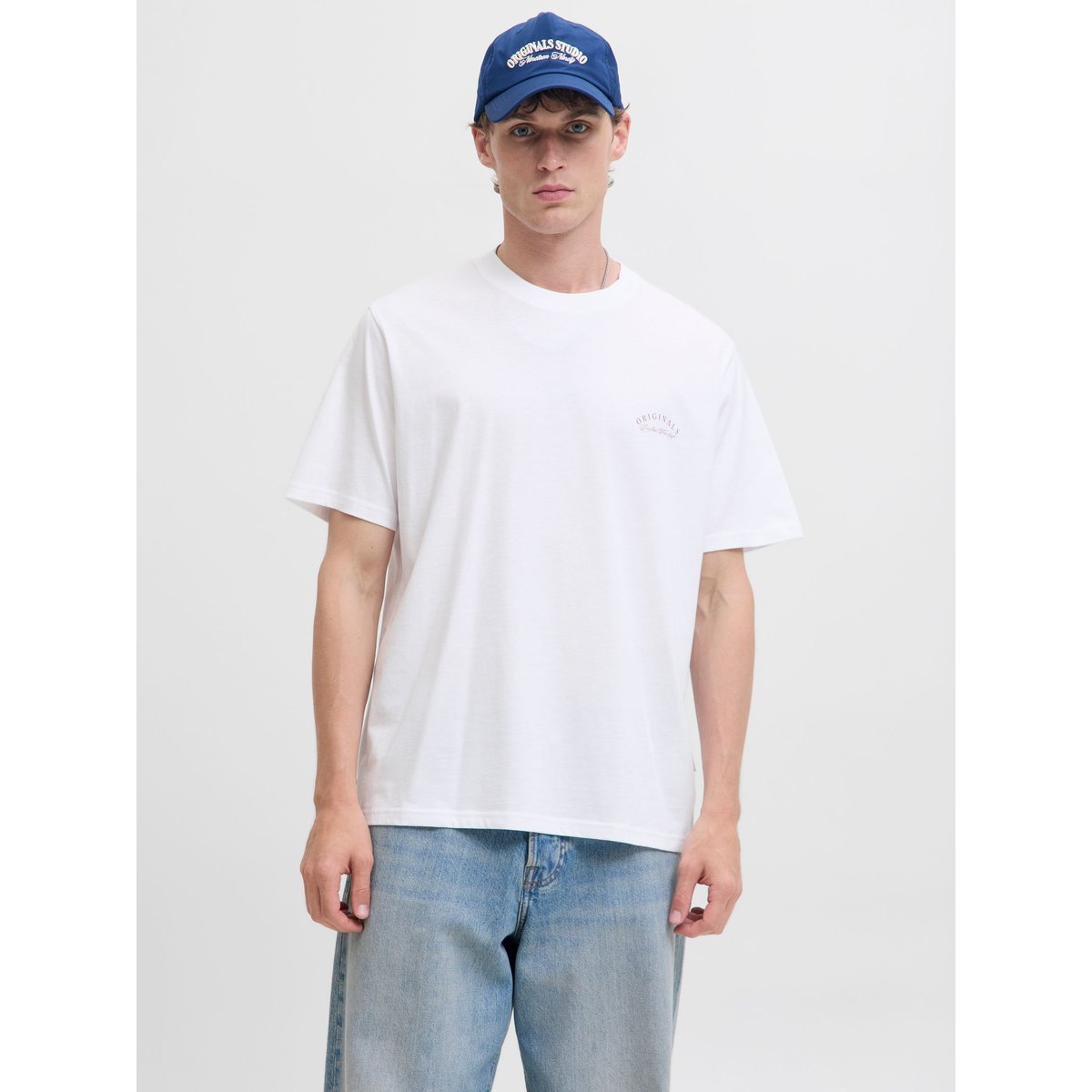 T-Shirt bright white, JACK & JONES