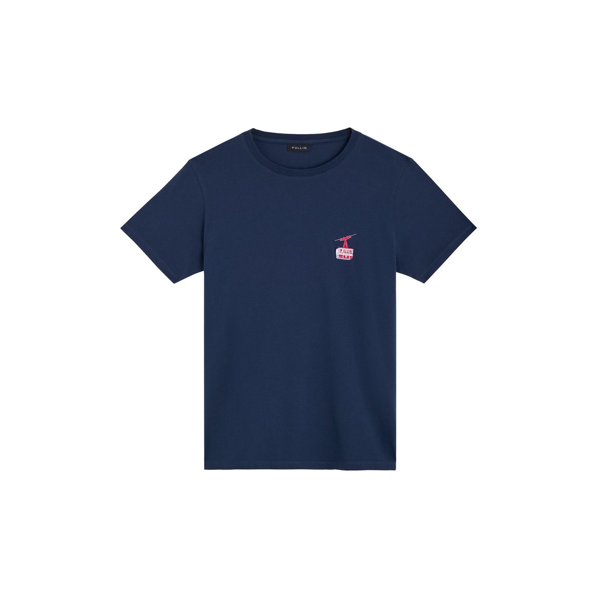 T-shirt PATCH KABINE bleu foncé, PULLIN