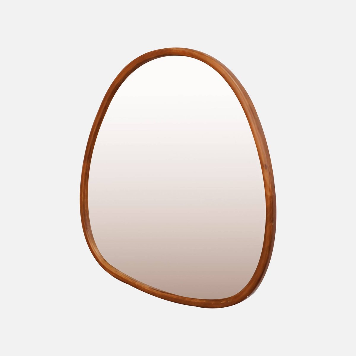 Miroir organique bois de sapin 55cm CHARLIE naturel, SWEEEK