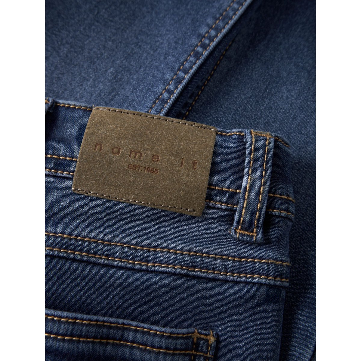 Jean bleu - dark blue denim1, NAME IT
