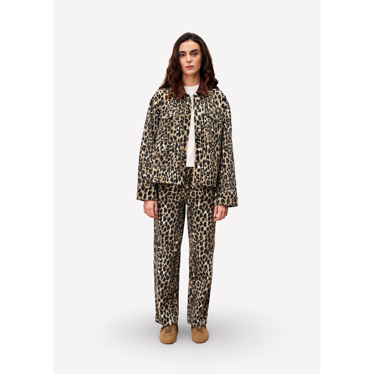 Veste en coton à motif léopard MUNCHKIN leopard, FRNCH