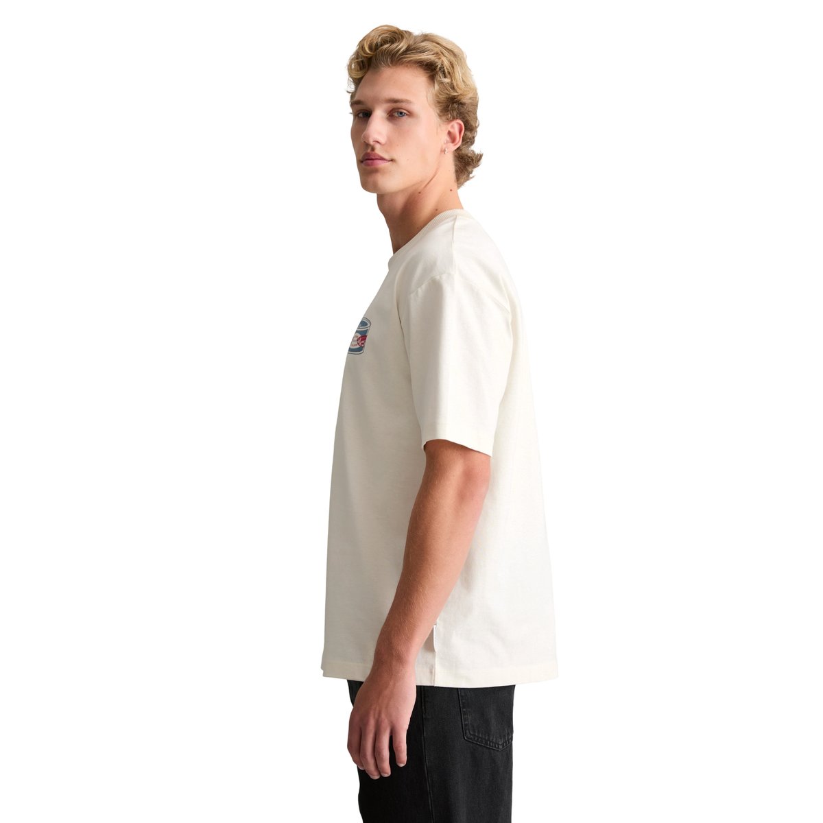 T-shirt relaxed en jersey de coton bio épais blanc, MARC O’POLO DENIM