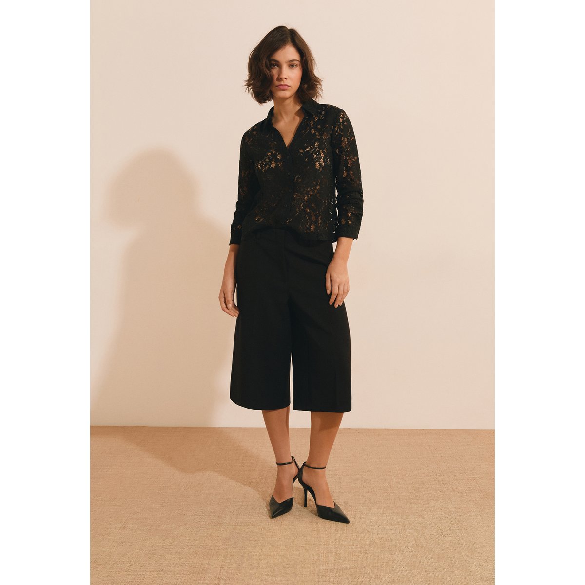 ETAM CHEMISE CECILIA - CHEMISE noir, ETAM
