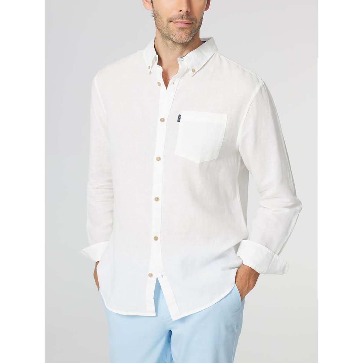 Chemise manches longues LYNERCHE arctique, TBS