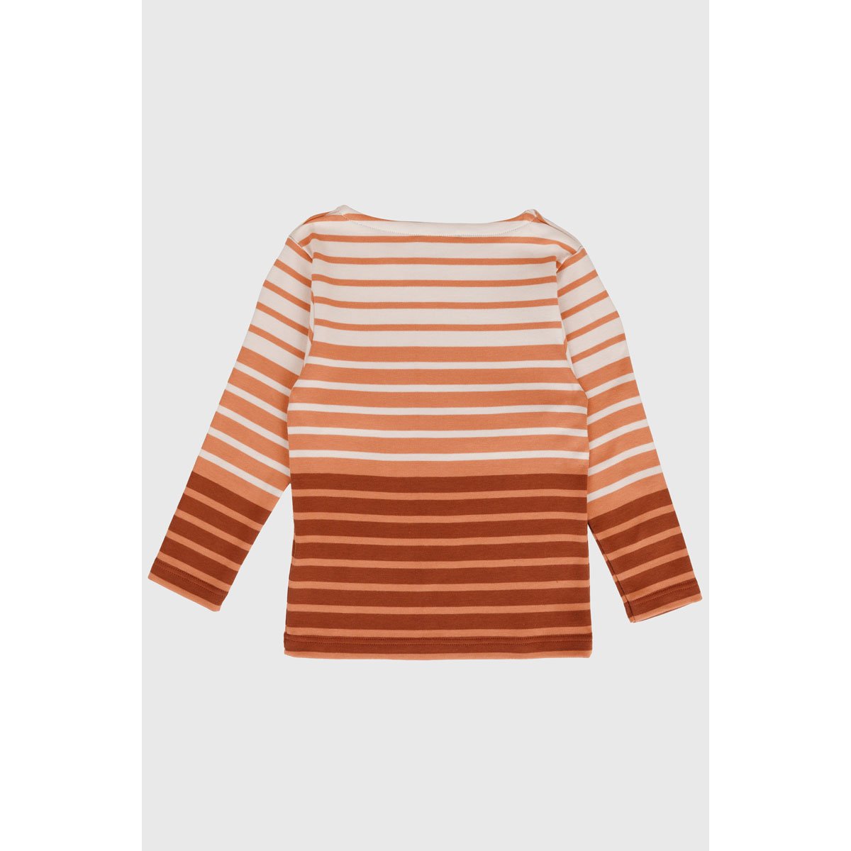 Marinière en coton épais KIDS scotch / coral gold / sequ, ARMOR-LUX