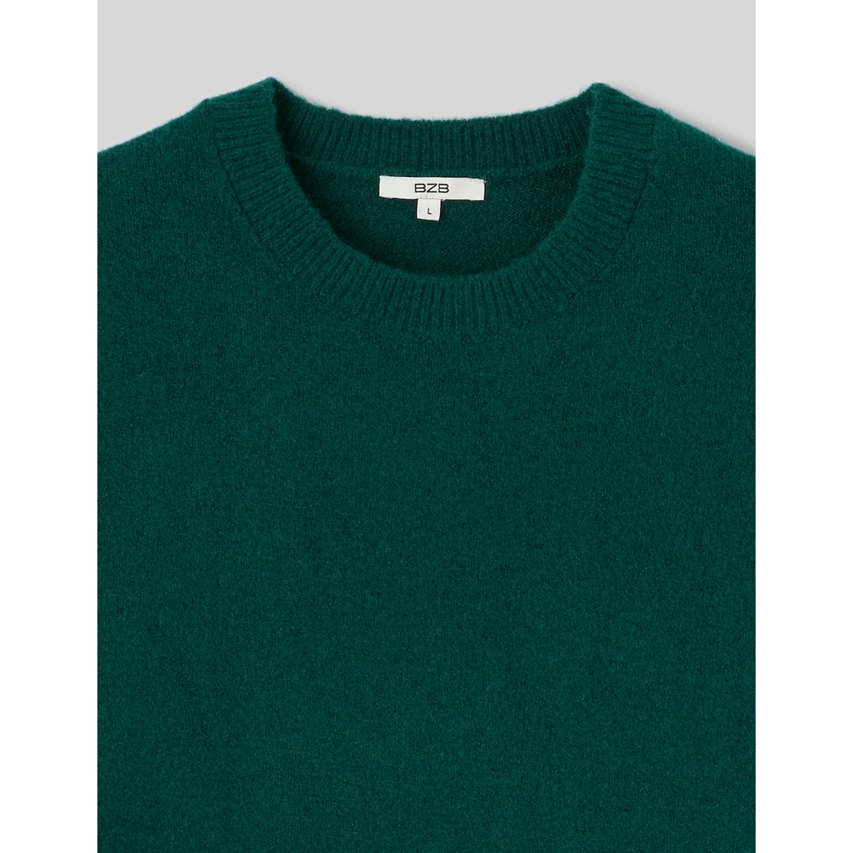 Pull col rond vert, BZB