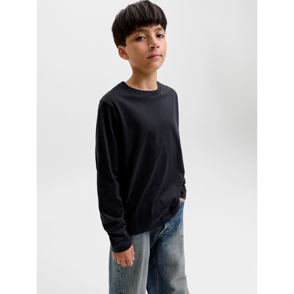 T-Shirt À Manches Longues black 1, JACK & JONES JUNIOR