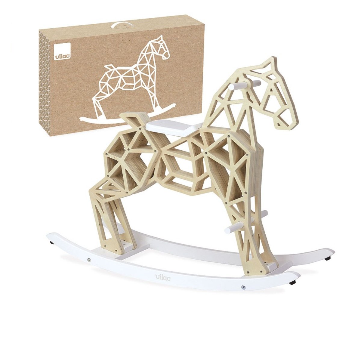 Cheval à bascule Diamant naturel, VILAC