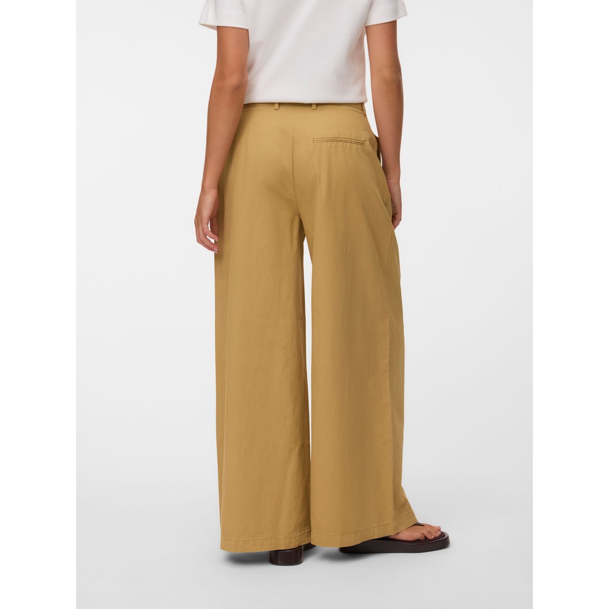 Pantalon De Tailleur beige - silver fern, VERO MODA