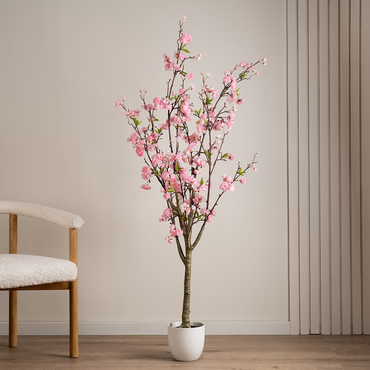 160cm Artificial Pink Cherry Blossom Tree green, SO'HOME