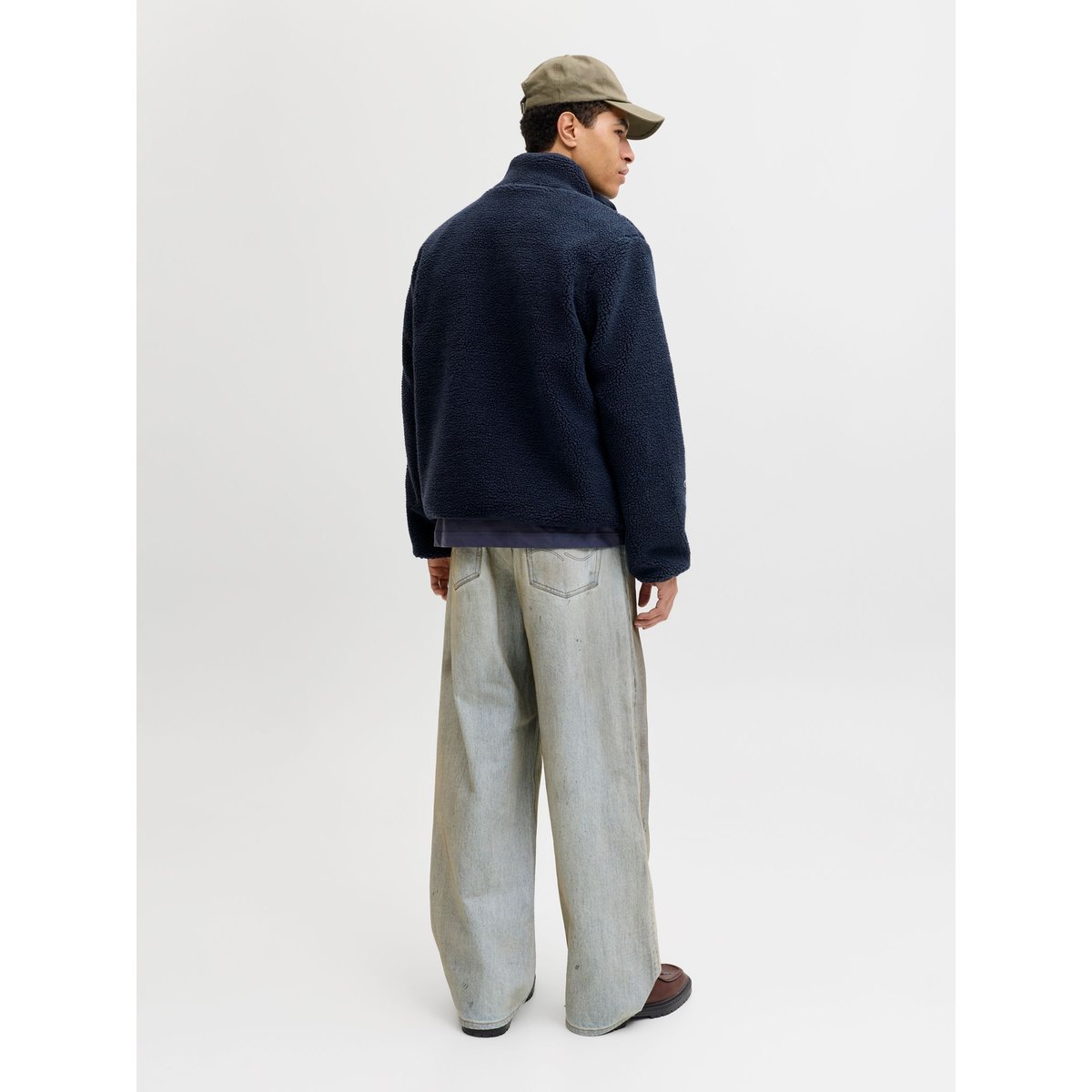 Manteau En Peluche navy blazer 1, JACK & JONES