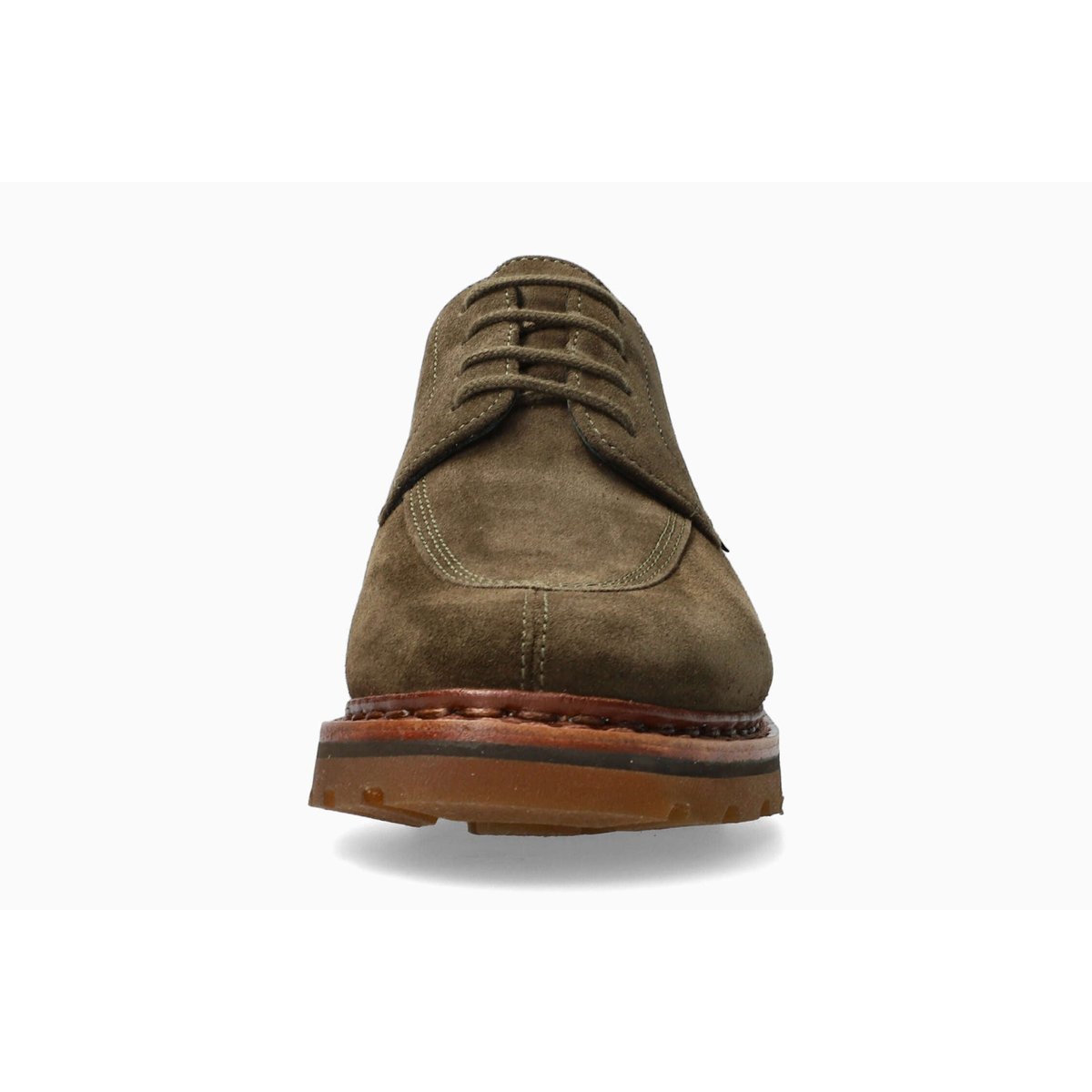Derbies en cuir SOLINE vert 5146, MEPHISTO
