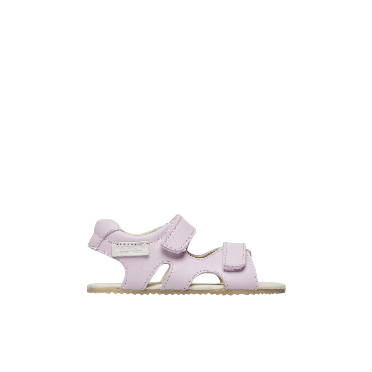 Sandales barefoot en cuir BAREFOOT SKY rose, NATURINO