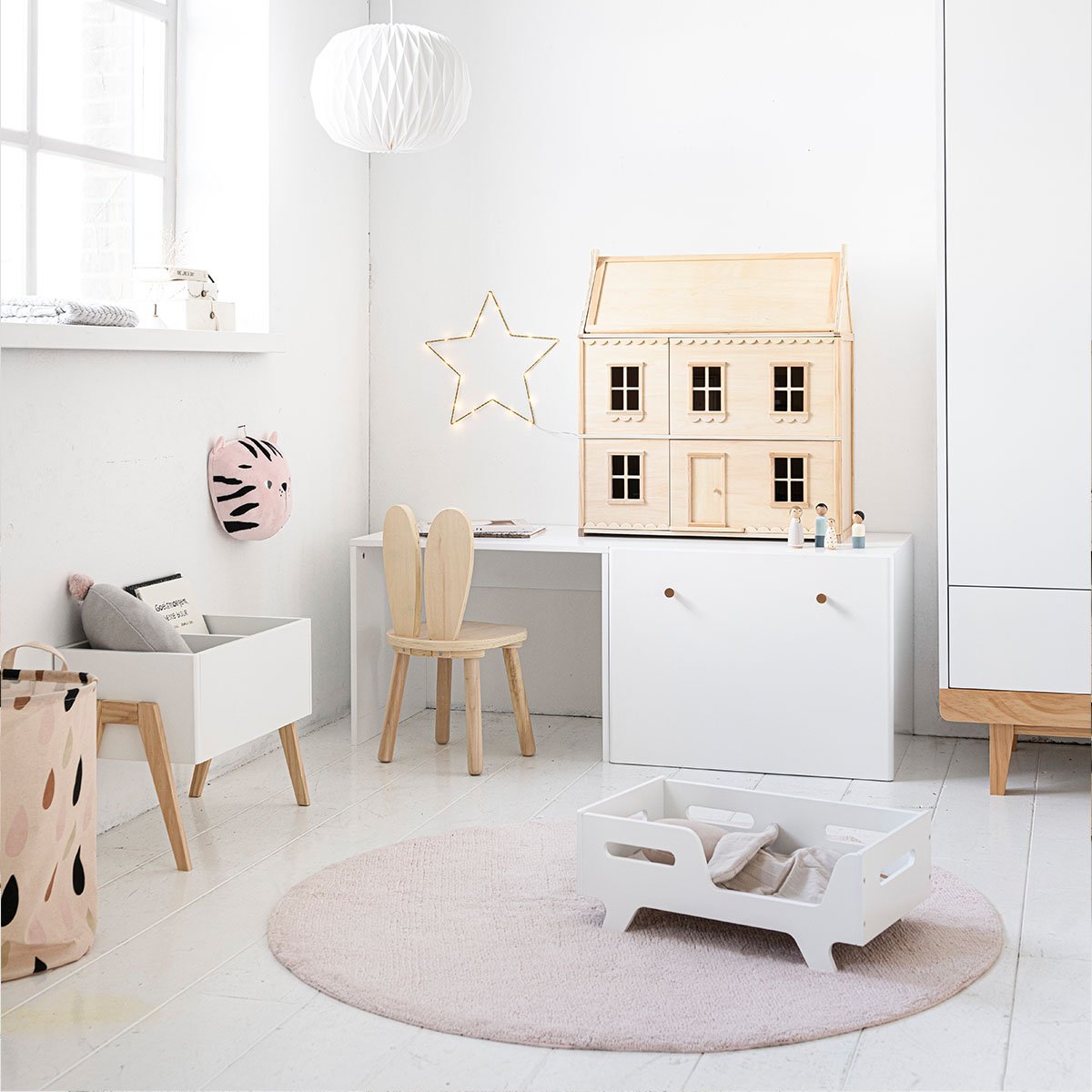 Bureau table enfant "Brise" BRISE blanc, PETITE AMELIE
