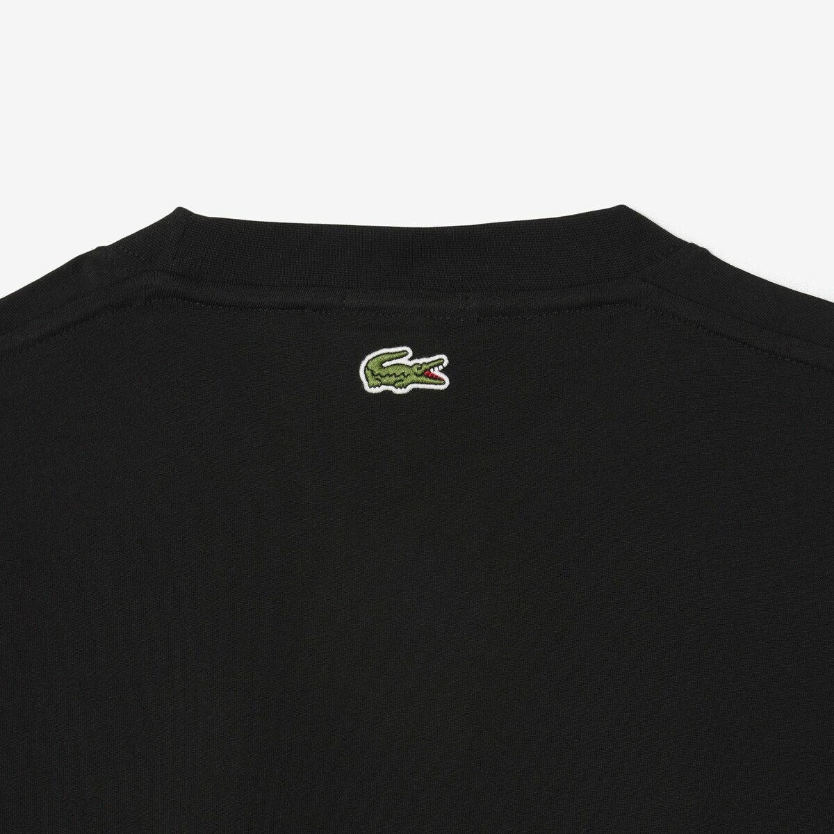 Centred Logo T-Shirt black, LACOSTE