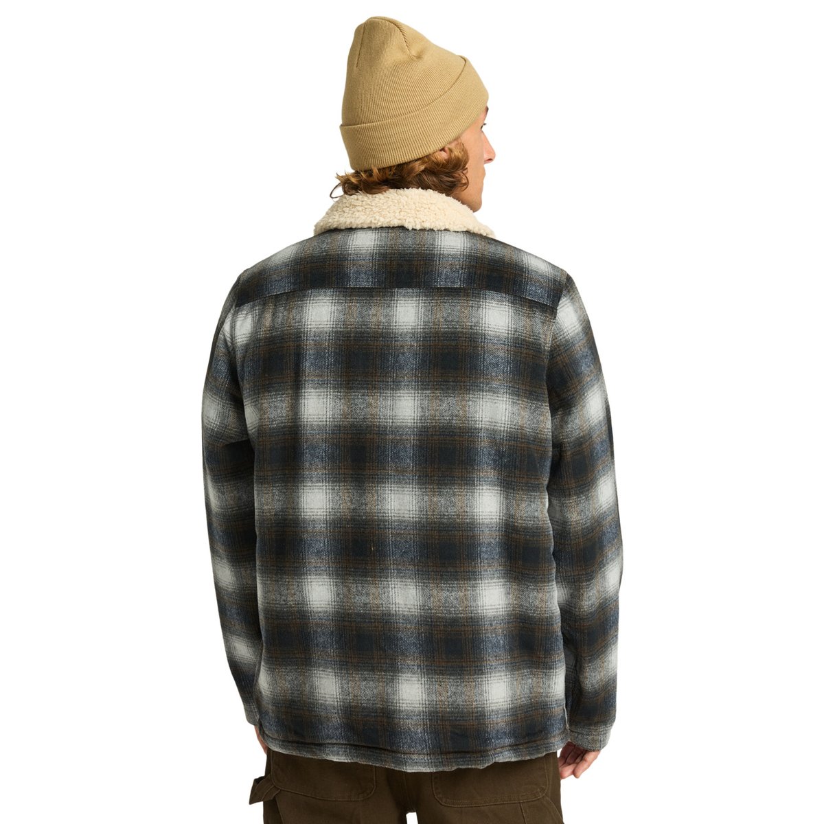 Veste en laine à doublure en sherpa HILLS SHERPA noir raven, BILLABONG