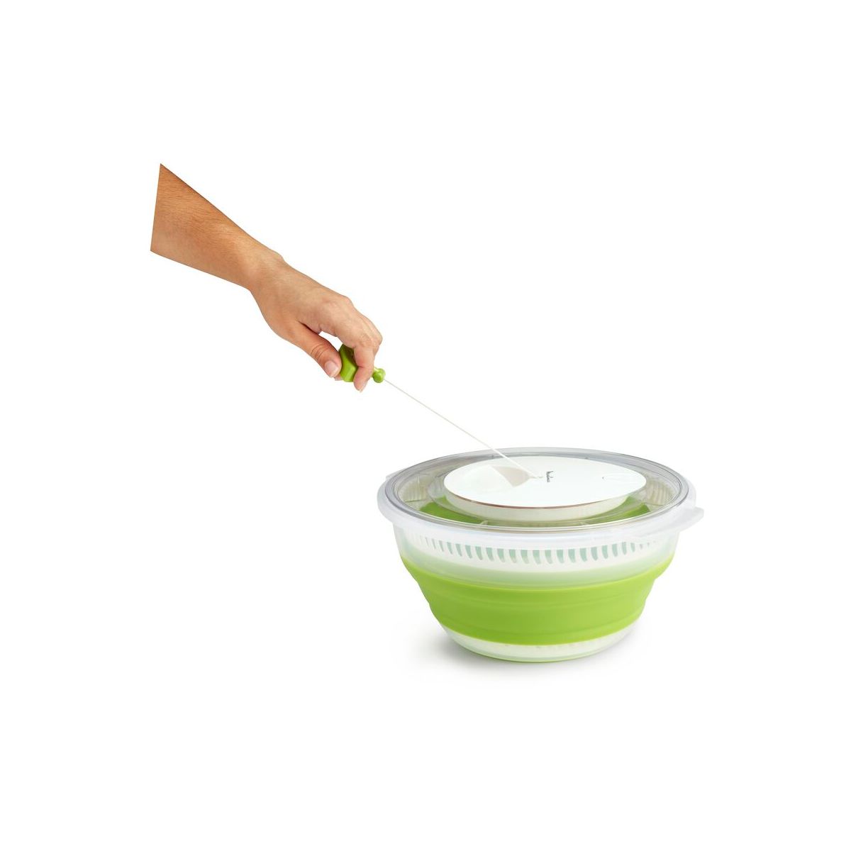 Essoreuse à salade rétractable 4L couleur unique, MOULINEX