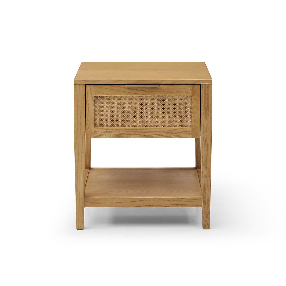 Flynn Rattan 1 Drawer Bedside Table natural, SO'HOME