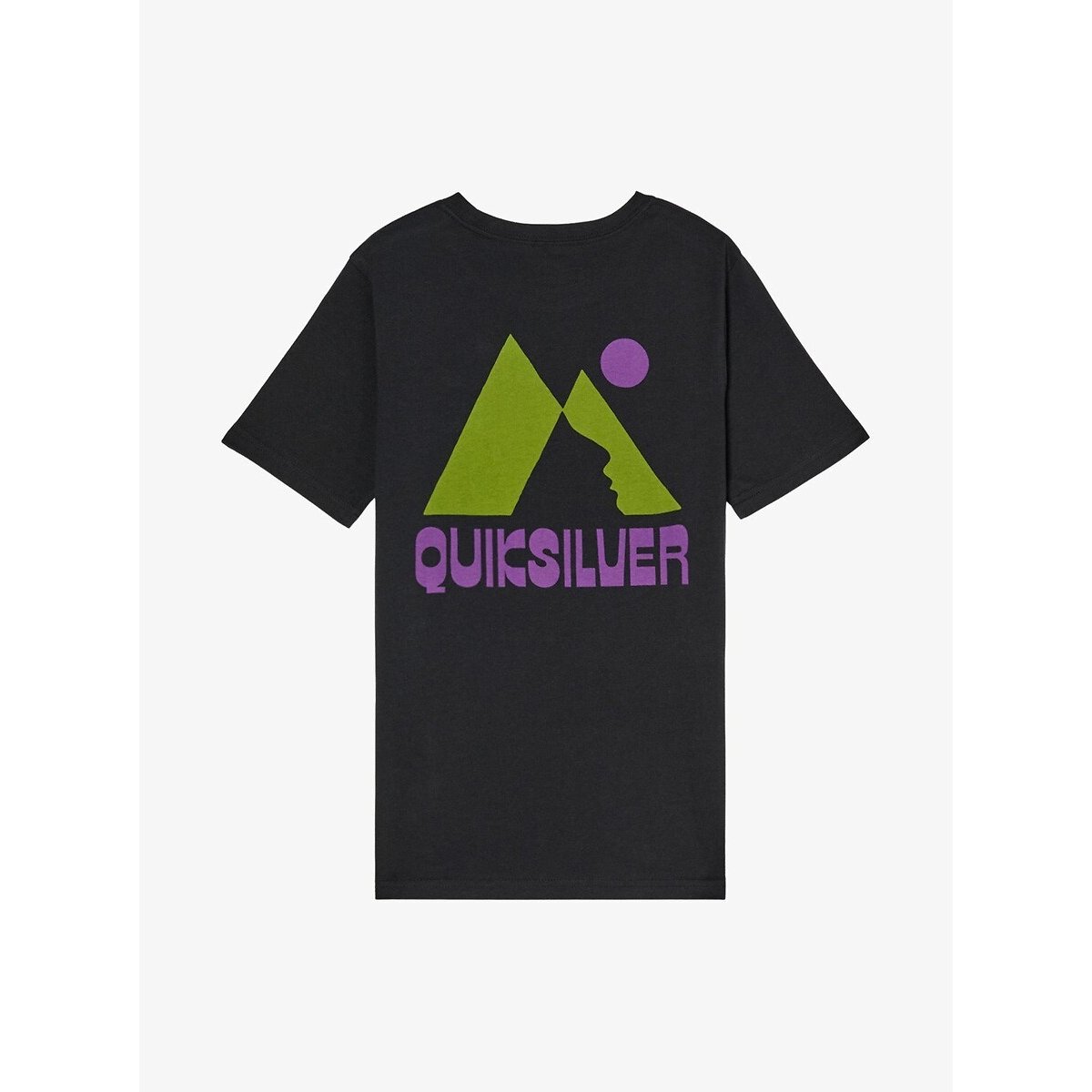 T-shirt à manches courtes, imprimé dos noir, QUIKSILVER