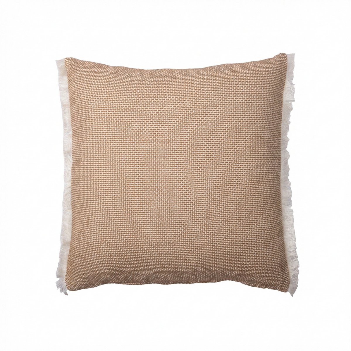 Coussin carré déhoussable 50x50 cm Coton Marceline multicolore, EDEN