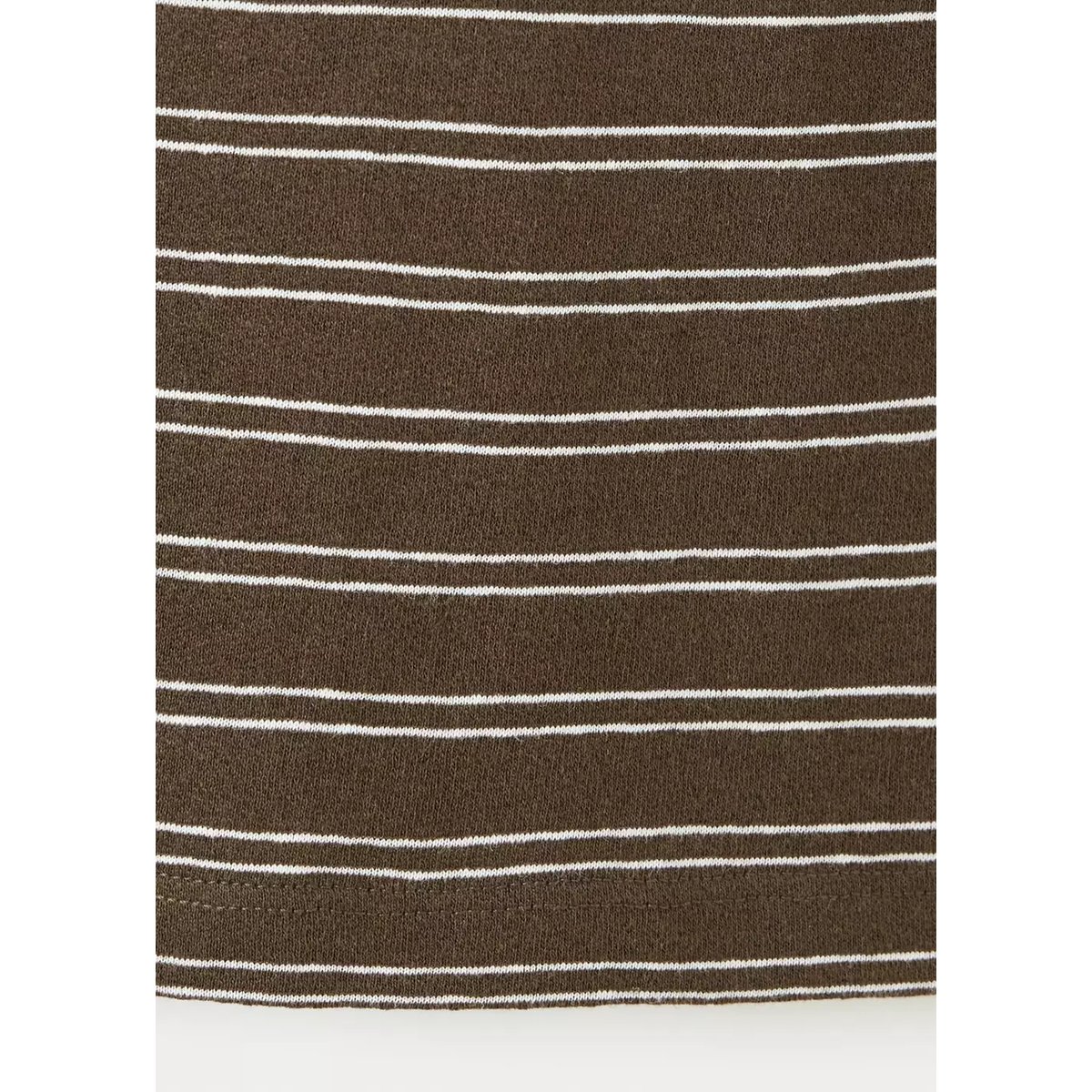 T-shirt regular fit en mélange de coton et lin chocolat, MANGO MAN