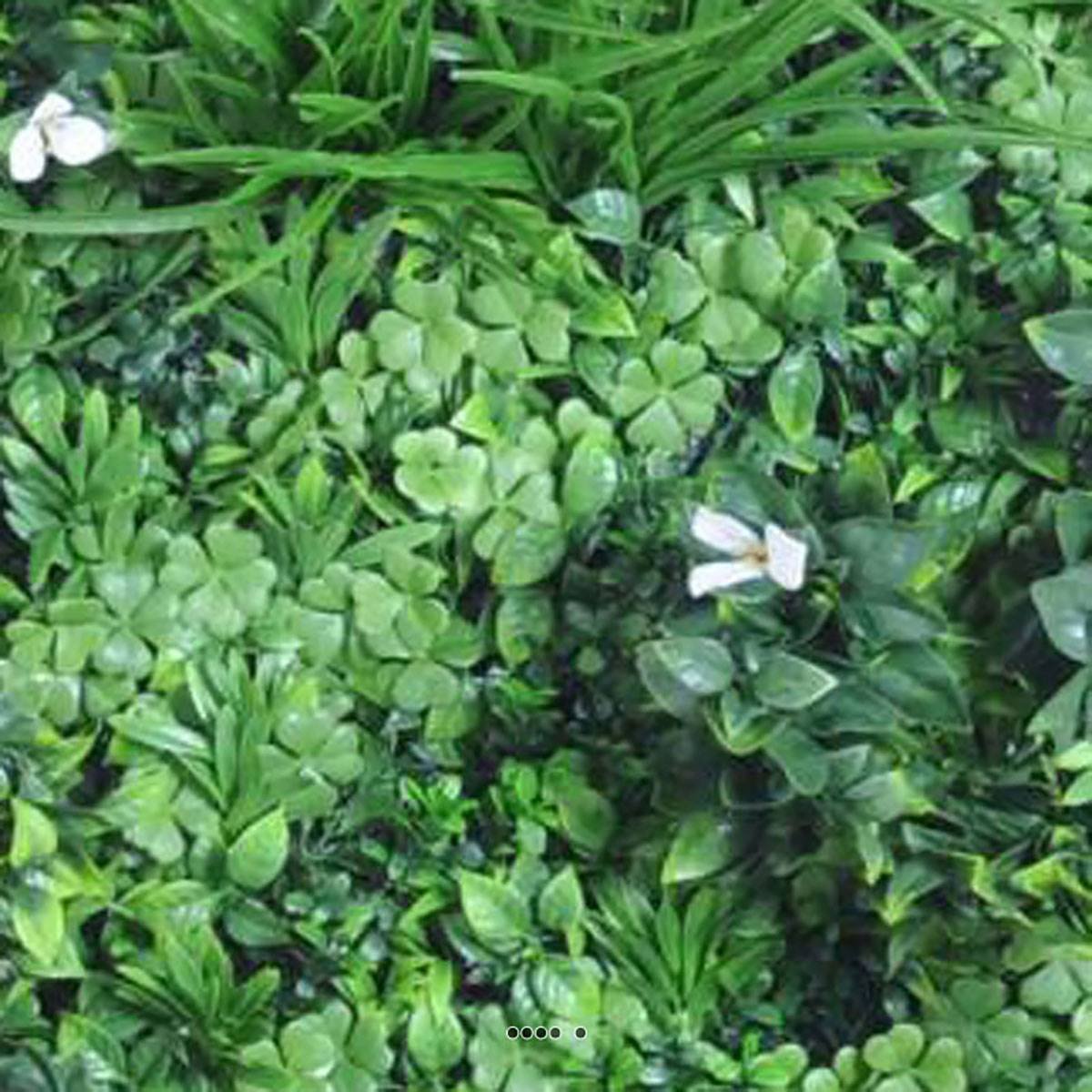 Mur végétal artificiel sur plaque en plast vert, ARTIFICIELLES