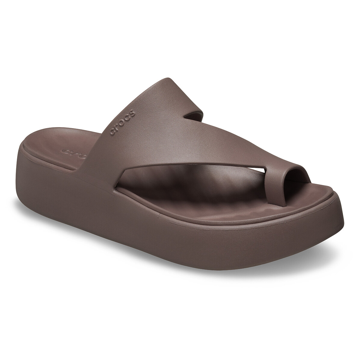 Tongs Getaway Toe Loop marron, CROCS