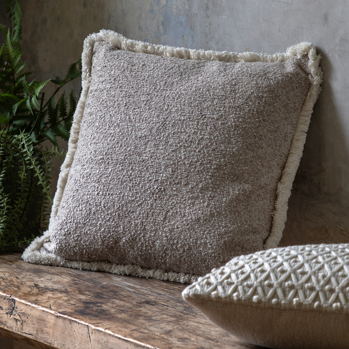 Woodley Singe Cushion grey, ÉDITÉ