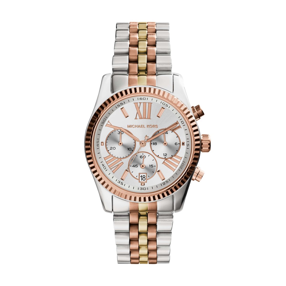 Montre Analogique LEXINGTON argenté argenté argenté, MICHAEL KORS