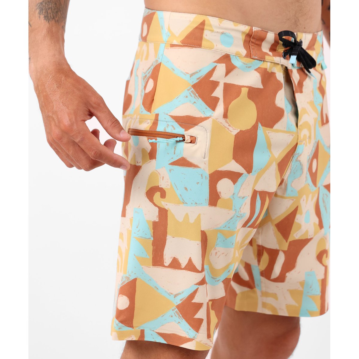 Boardshort GRAVIERE moka, OXBOW