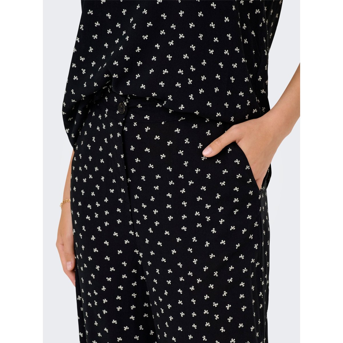 Pantalon noire - black, ONLY