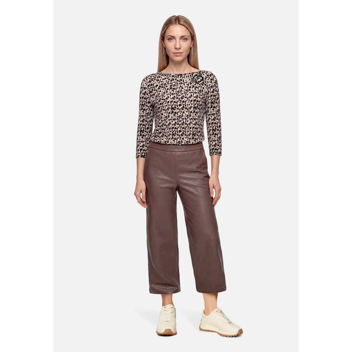 Jupe-culotte à poches light maroon, BETTY BARCLAY