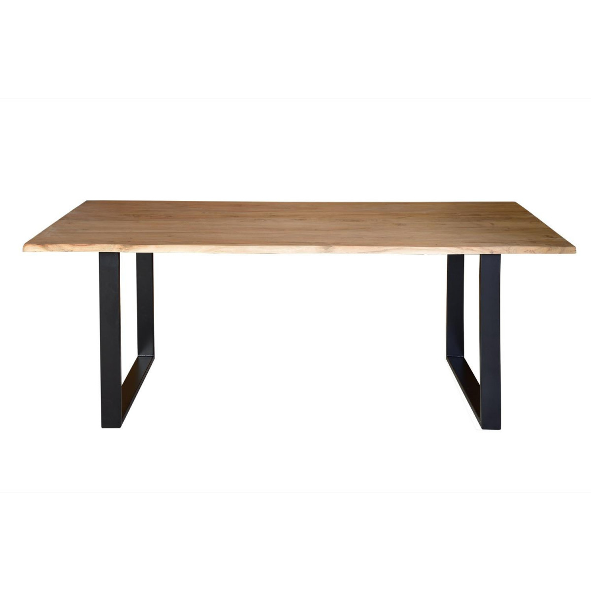 Table à manger - WIVINE marron, DECORATION D’AUTREFOIS