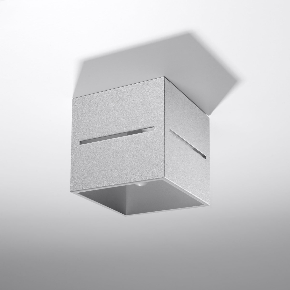 Plafonnier Aluminium Gris G9 1 Lobo gris, EDEN