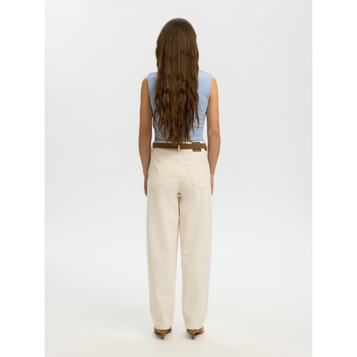 Top bleu - dusty blue1, SELECTED