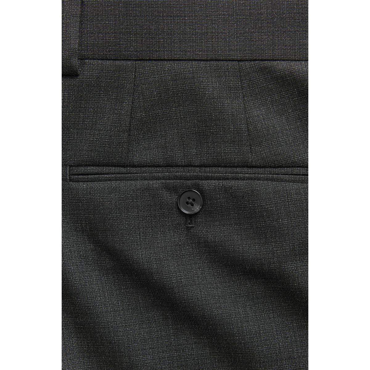 Pantalon de costume ajusté noir, NEXT