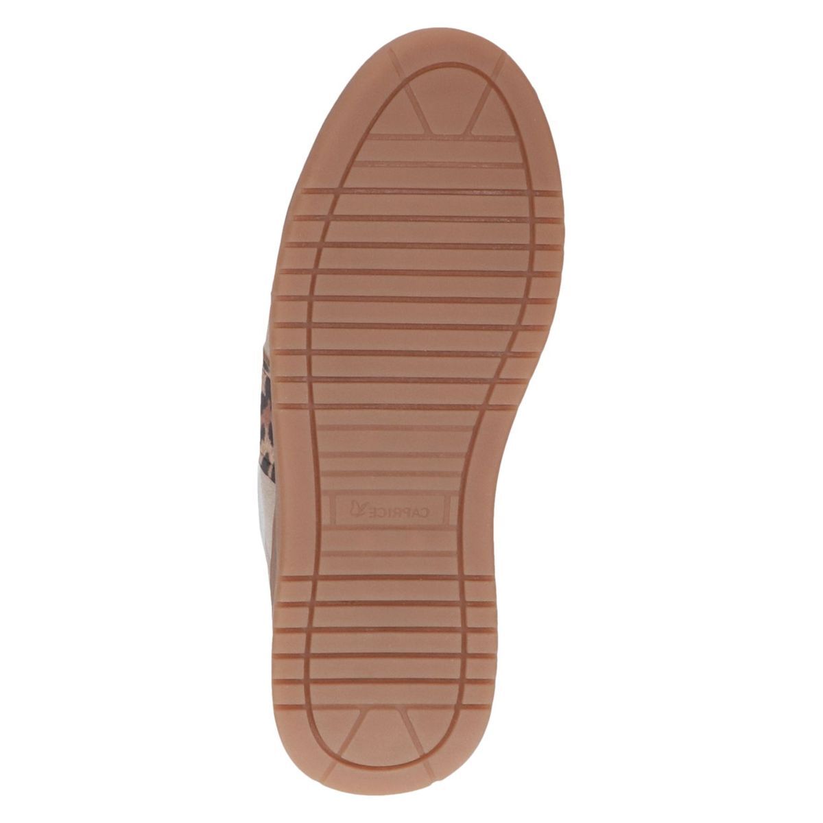 Basket en cuir marron combiné, CAPRICE